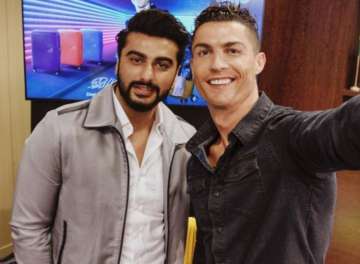 Arjun Kapoor's 'The Spain Travelogue' involves football and selfie with football king Christiano Ron