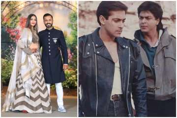 shah rukh khan salman khan at sonam kapoor wedding