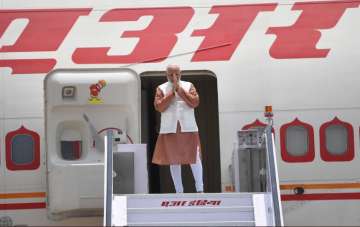 PM Modi leaves for Indonesia, the first phase of his five-day South East Asian visit.