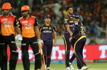 IPL 2018, Match 54: Kolkata Knight Riders beat Sunrisers Hyderabad by 5 wickets