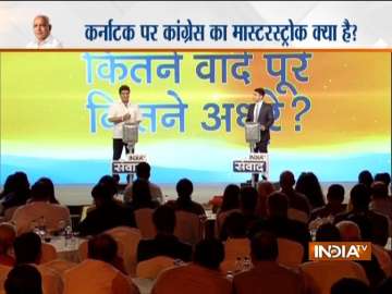 Raj Babbar at India TV Samvaad