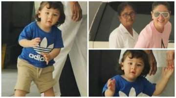 Kareena Kapoor Khan and Taimur Ali Khan