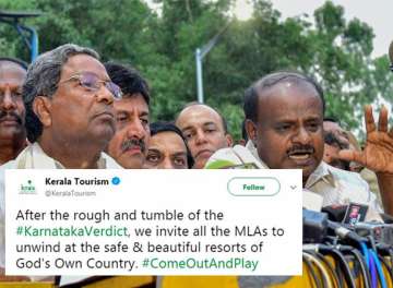 Kerala Tourism invites Karnataka Lawmakers to #ComeOutAndPlay, Deletes Tweet later