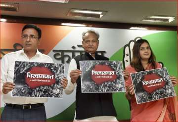 Congress releases poster titled ‘Vishwasghaat’
