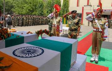 Tributes paid to slain BSF men