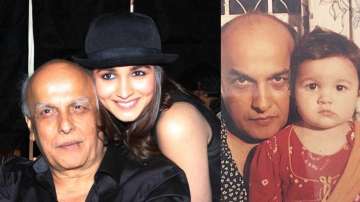 Alia Bhatt and Mahesh Bhatt