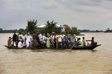 ?
The overall flood situation in Assam improved further on Tuesday with all the major rivers in the state flowing below the danger level.