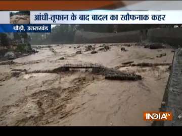 Cloudburst in Uttarakhand