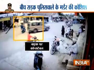 Car driver attempts to mow down police constable in Gujarat's Gir Somnath