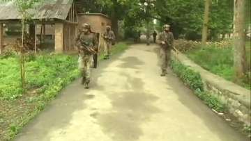Indian Army had lauched a search operation in Badipora after the attack. Visuals from this morning.