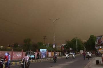 The MeT department on Tuesday issued a dust storm warning in the national capital for Wednesday. 