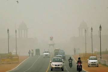 Dust-laden winds have created haze in Delhi-NCR since Wednesday.