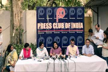 IAS Association during a press conference on Sunday.