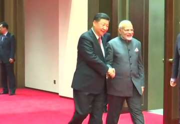 PM Modi meets Jinping