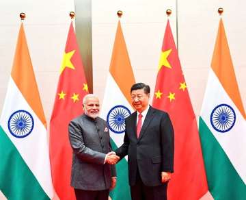 PM Modi meets Xi Jinping