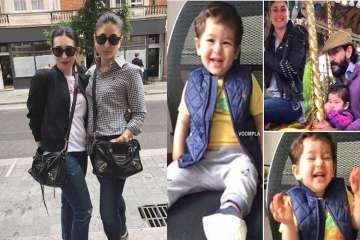 Kareena Kapoor, Karisma Kapoor, Saif Ali Khan, Taimur 