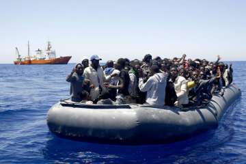 Boat carrying migrants capsizes off Tunisia, at least 46 killed