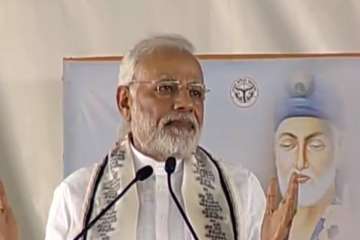 PM Modi laid the foundation stone Kabir Research Institute in Maghar near Varanasi.