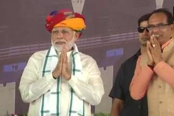 PM Modi on Madhya Pradesh tour