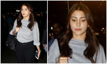 Anushka Sharma returns to Mumbai after wrapping US schedule of Zero. Check out her airport look