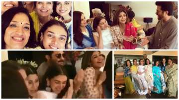 Eid party at Shabana Azmi's house