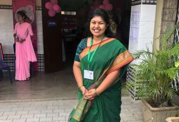 Sowmya Reddy on the day voting day