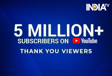 India TV crosses 5 million subscribers on YouTube channel