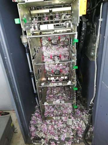Currency notes over Rs 12 lakh was destroyed.