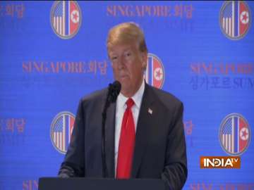 Trump-Kim Singapore Summit: US Prez says North Korean leader agreed to destroy a 'major' missile testing site
