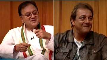 Sunil Dutt and Sanjay Dutt