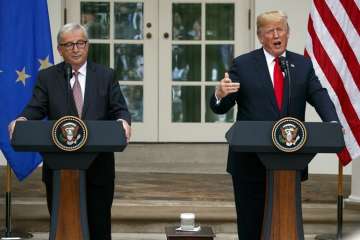 Trump, Juncker announce deal to end trade war