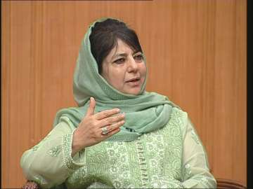 Aap ki Adalat: Talks with Pakistan only way to stop bloodshed in Kashmir, says Mehbooba Mufti