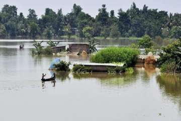 Flood situation in Assam improves