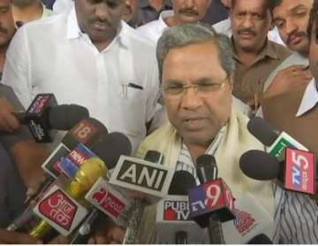 Former Karnataka chief minister Siddaramaiah