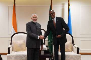 PM Modi reaches Rwanda, witnesses signing of key deals
