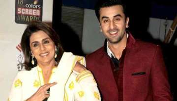 Ranbir Kapoor and Neetu Kapoor