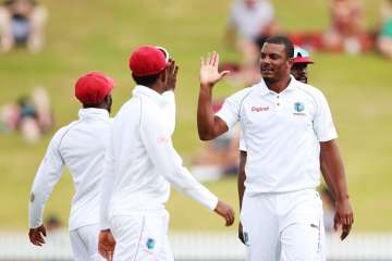 West Indies crushed Bangladesh with ease as all four bowlers took five wickets each