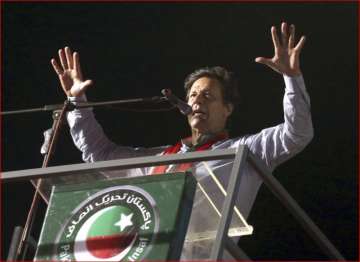 PTI leader Imran Khan