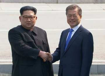 N. Korea and S. Korea