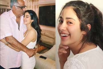 Boney Kapoor, Janhvi Kapoor