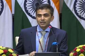 MEA spokesperson Raveesh Kumar.