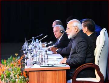 PM Modi at BRICS outreach session