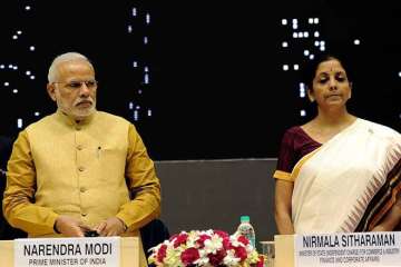 PM Modi with Nirmala Sitharaman- File photo