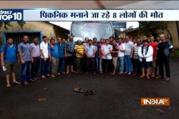 Bus with 25 onboard falls in deep gorge in Raigad, Maharashtra
