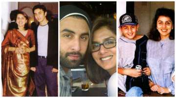 Neetu Kapoor and Ranbir Kapoor pictures