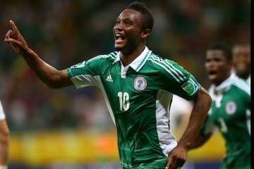 Nigeria captain John Obi Mikel.