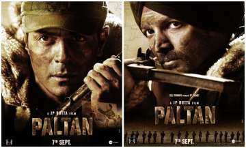 paltan first look posters