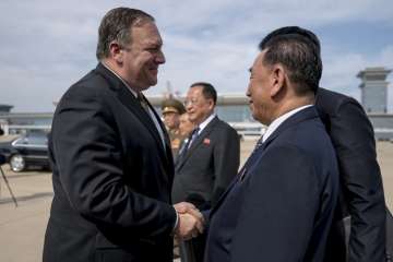 While Pompeo offered a relatively positive assessment of his meetings, North Korea’s Foreign Ministry said in a statement that the U.S. betrayed the spirit of last month’s summit between President Donald Trump and Kim by making “unilateral and gangster-like” demands on “CVID,” or the complete, verifiable and irreversible denuclearisation of North Korea.