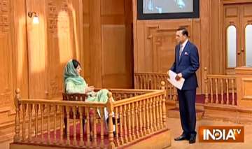 Aap Ki Adalat: Ramzan ceasefire gave J&K people a sense of normalcy, says Mehbooba Mufti