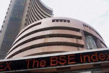Sensex scales record high, Nifty holds above 11K 